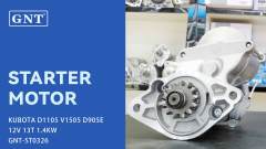 12V 13T Starter compatible with KUBOTA D1105 Engine 1623563010 1623563011 1623563012 1742363012 7770002602 K756161810 K756161811