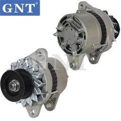 24V 35A Alternator compatible with KOMATSU 4D102 6D95 PC200-6 PC120-6 Engine 6008612111 01332009 0330006590 0330006594 12759