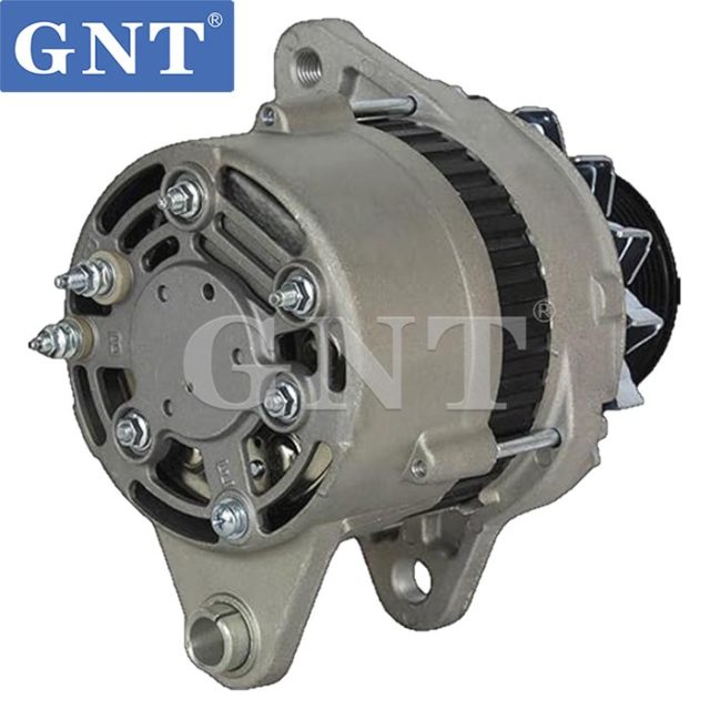 24V 35A Alternator compatible with KOMATSU 4D102 6D95 PC200-6 PC120-6 Engine 6008612111 01332009 0330006590 0330006594 12759