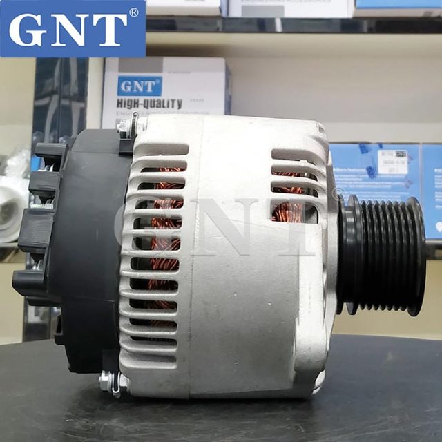 12V 120A Alternator compatible with CATERPILLAR C4.4 Engine 185046522 185046523 2871A156 2871A302 2871A307 2871A308 3181A084 3491368 3671193M91