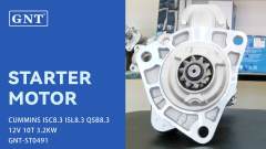 12V 10T Starter compatible with CUMMINS ISC8.3 QSB8.9 Engine 4280007130 4280007150 4280007871 4280009950 4992285 CST40002AS STN1765UL