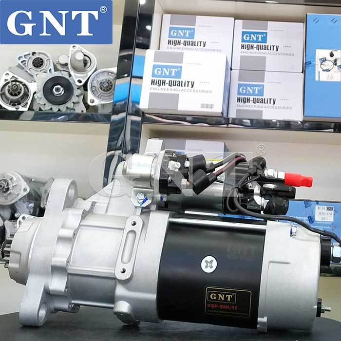 12V 12T Starter compatible with VOLVO D12 Engine 157579 159183 185617 3102766 3102919 3593752RX 3604323RX 3604492RX 3604493RX 3675298RX