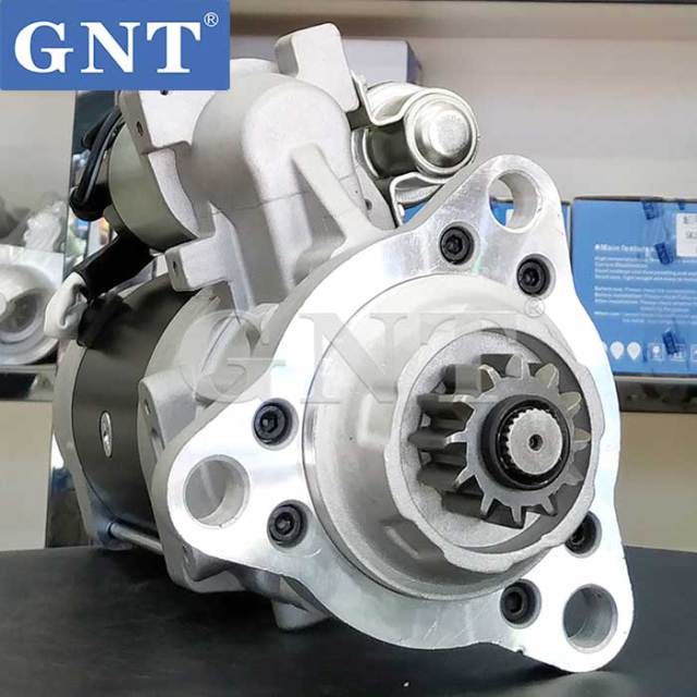 12V 12T Starter compatible with VOLVO D12 Engine 5284101 5284104 5367767 19011513 8200218 8200219 8200360 8200433 8200446 8200649 8200688