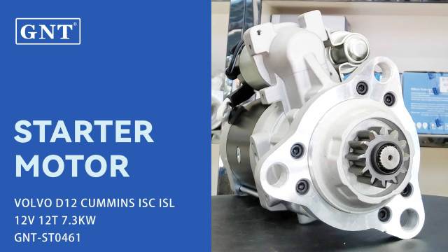 12V 12T Starter compatible with CUMMINS ISC Engine M105R2513SE M105R2515SE M110R2602SE M110R2604SE M110R2605SE M110R2606SE M110R2610SE 8200005