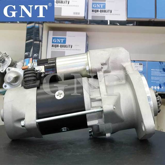 24V 11T Starter compatible with HINO J08C Engine 281002710 281002730 281002742 2810078062 2810078063 28100E0018 28100E0350 F042001003