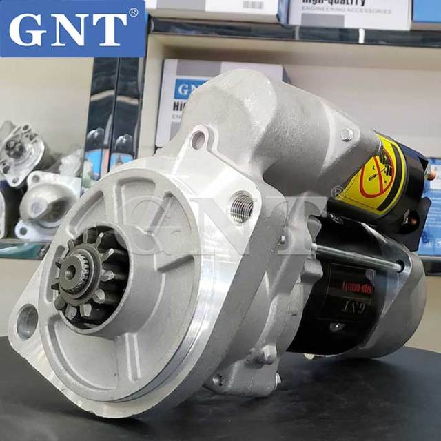 24V 11T Starter compatible with HINO J08C J07C Engine 03505020270 03505020271 03505020272 03505020273 03505020281 03505020282 03505020283