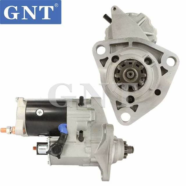 12V 10T Starter compatible with Cummins M11 Engine 4280004420 4280004430 428000444 4280004440 4280005730 2593562C91 2593563C91 1909052