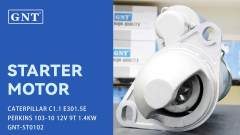 12V 9T Starter compatible with CATERPILLAR C1.1 Engine 21302969 3582514 3801351 3803584 8000278 LRS1312 LRS01312 S112J007 S114381