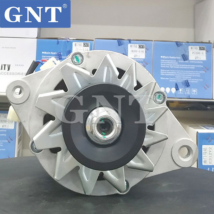 24V 45A Alternator compatible with Daewoo Doosan DX75 DX80 DH80 DH75 Engine 129908-77260 12990877260 CAL10499GS F002G90350