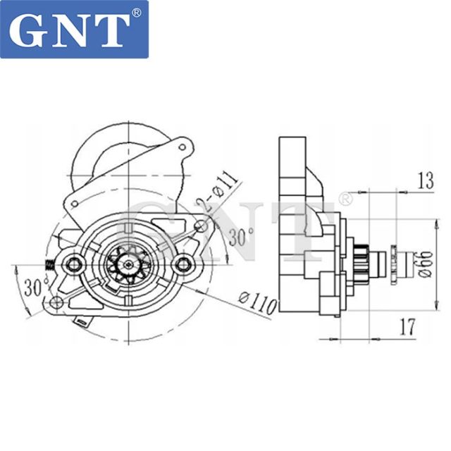 KUBOTA U15 D782 Starter 128000-9950, 128000-9951, 228000-097, 228000-0970, 228000-0971, 428000-2640, 428000-2641, 9712809-995