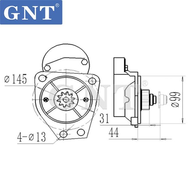 Belarus BELARUS tractor MMZ Starter motor 11130436, 11131139, 11131821, AZE4183, AZF4639, AZJ3124, AZJ3385, IS0436, IS1328