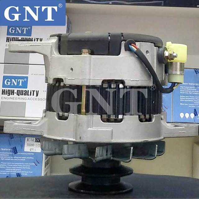 24V 60A Alternator compatible with Hino J08C Engine 270401961 270401961A 270401964 270401964A 270402190 270402191 270402192 27060E0450