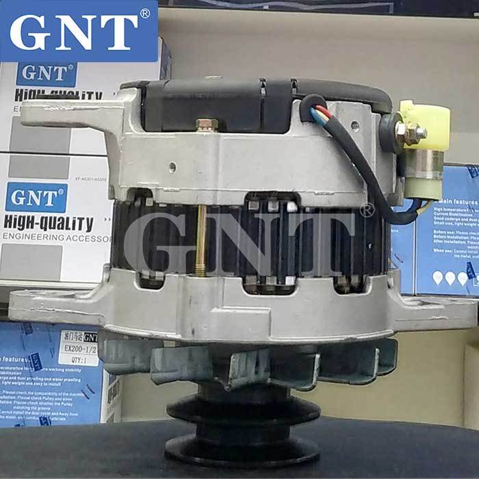 24V 60A GNT Alternator compatible with Hino J08C Engine 02011023011 02011023012 02011520210 02011520211 02011520212 02011520213