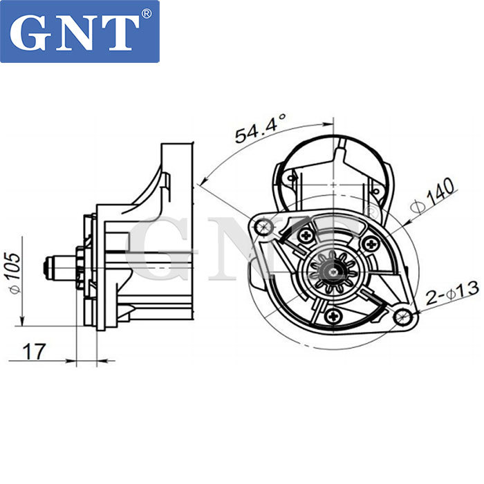12V 11T 2.5KW TOYOTA LAND CRUISER Starter Motor 2810047070, 2810047071, 2810047080, 2810047081, DRS3186, 110583, STN2583