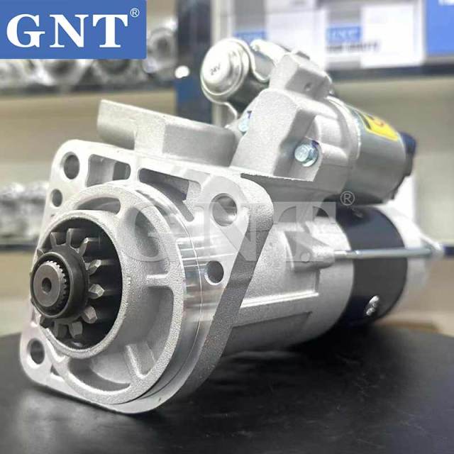 24V 12T Starter compatible with VOLVO EC240 Engine M9T65371 M9T65371AM M9T65371ZZ9 M9TD1971 M9TD1971AM M9TD1981 M9TD1981AM LRS2599 LRS02599