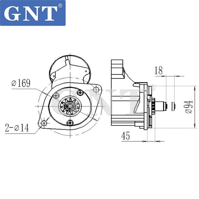 11T 24V GNT Starter compatible with ISUZU 4HE1 Engine 8973239350 8973239352 8973279352 8980090430 8980549840 8982220181 8982220230