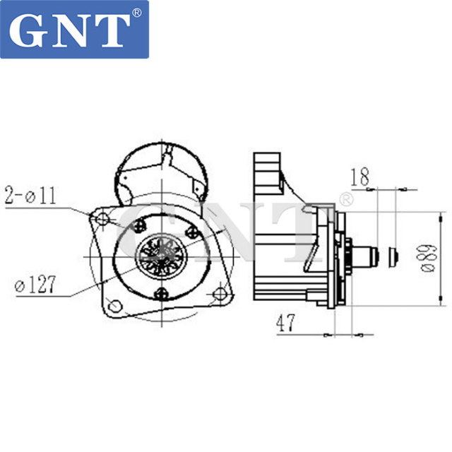 CASE COMBINES 7120 IVECO Starter Motor M008T61671, M008T63471, M8T61671, M8T61671AM, M8T63471, LES0087, 228000-5640, 2280005640