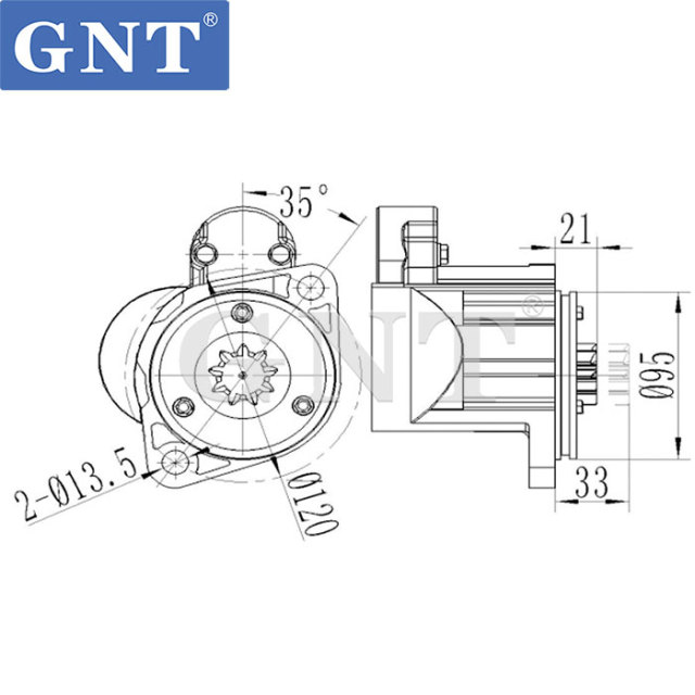12V 9T Starter compatible with YANMAR 4TNE94 Engine S13204 S13205 S13205A S13404 136958 2506958 HST13204 S13205G S000V250600 112676 