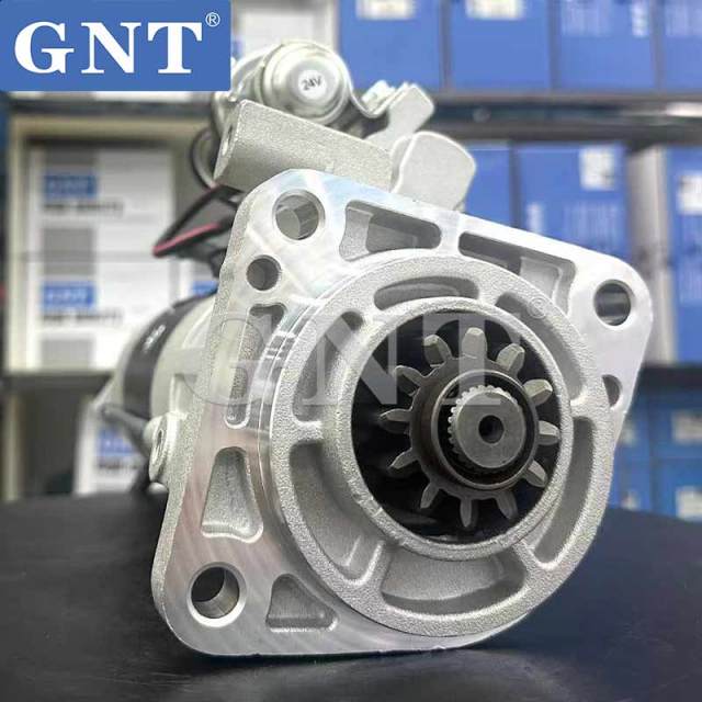24V 12T Starter compatible with VOLVO EC240 EC290 Engine 19081013 DRS0325 DRS0325N M90R3568SE M90R3568SE-VP CST35639 CST35639AS PA510071