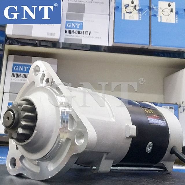 24V 12T Starter compatible with VOLVO D13B Engine M009T82171 M009T83879 M009T83879AM M009T83889 M9T83879 M9T83889 19081033 DRS0547