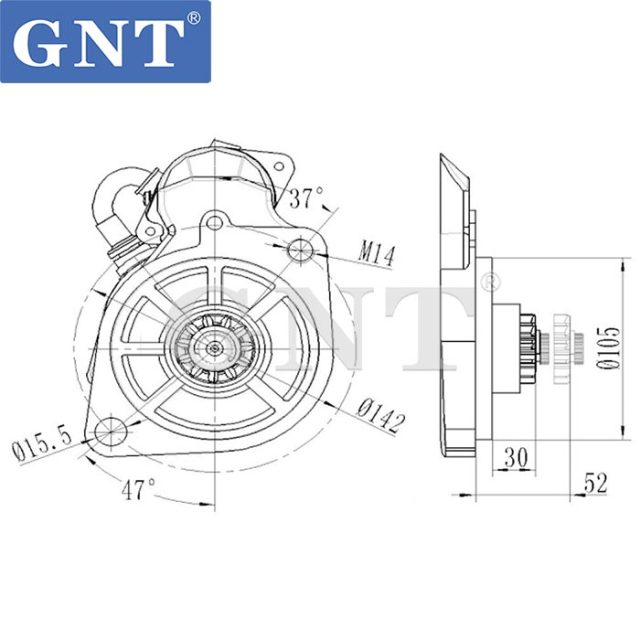 24V 11T Starter compatible with HINO J08C J07C Engine 03505020512 03555020016 03555020019 03555020040 03555020041 PA510015 PA510030