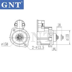 24V 11T 5.0KW Starter motor compact with Mitusbishi FUSO 6M60 Engine A3TL0081 A5TG0291 M2T85772 M8T62271 ME300682 M008T62271