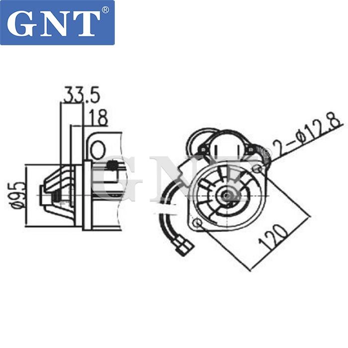 Starter Motor for KOMATSU 4D95 engine 6008133111 6008133121 6008133122 6008133130 6008133170 6008133171 6008134410 6008134411