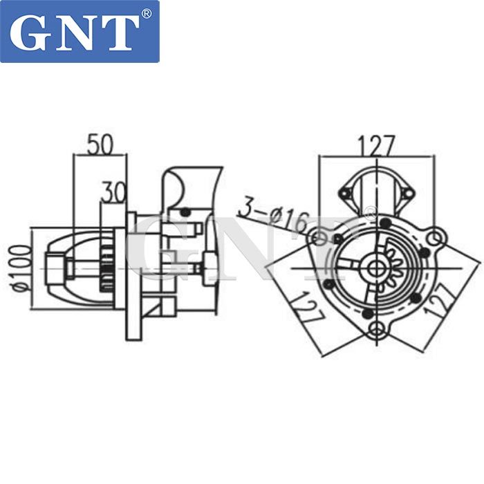 24V 12T Starter compatible with KOMATSU 6D95L PC150 6D125-1 Engine 6008133230 0230001170 STK8020