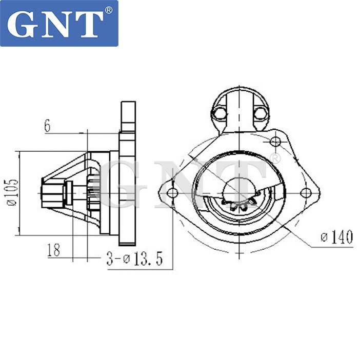 24V 11T Starter compatible with NISSAN F03 TD42 TAKEUCHI Excavators TB070 BD3004 Engine 113191 CST20603 DRS3883 S25158 S25158A S25158B S2516