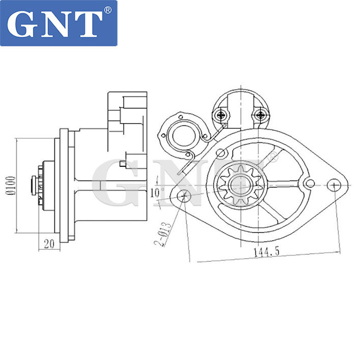 24V 11T Starter compatible with Mitsubishi 6D34 Engine M008T87171 M8T87171 ME049303 ME080740 VAME049303 60267410 2-3377-2W 18539N