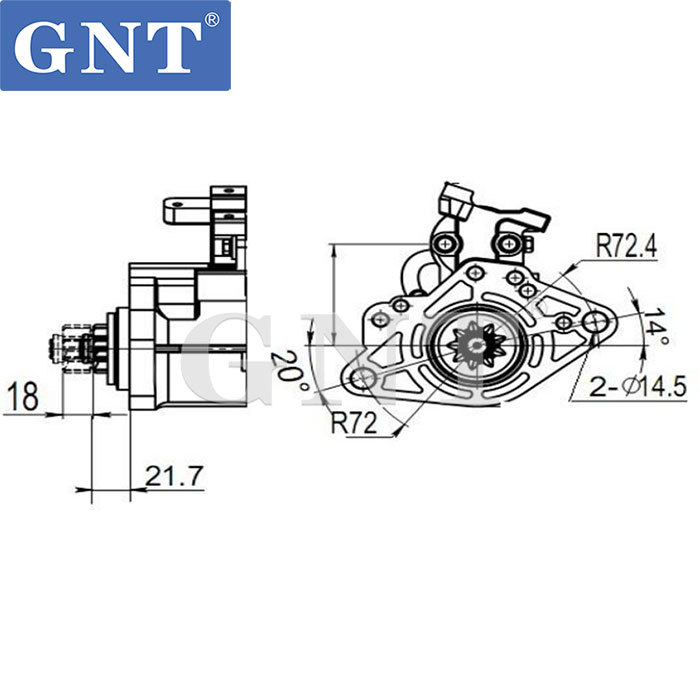 MITSUBISHI 4D33 Starter M8T80871B, M8T81671, M8T85071B, M8T85571, ME012665, ME012994, ME012995, ME013007, ME013008, ME014417, ME014418