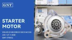 24V 12T Starter compatible with VOLVO D13B Engine M009T82171 M009T83879 M009T83879AM M009T83889 M9T83879 M9T83889 19081033 DRS0547