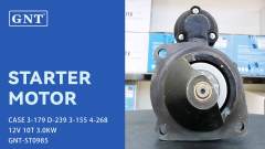 12V 10T Starter compatible with CASE 3-179 380B Engine 11132010 AZE4217 IS1315 1107867 1993763 1993778 1998343 DRS5040 CST10337AS CST10337