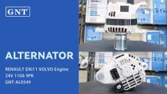 24V 110A Alternator compatible with RENAULT DXi11 VOLVO Engine A004TR6391ZT A004TR6393 A004TR6393ZT A004TRG491 A004TRG491AM A4TR6291 A4TR6293
