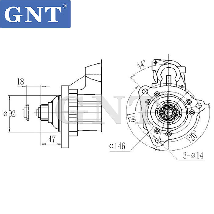 65262017074B DOOSAN DE12TIS Starter Engine 65262017058A 65262017062C 65262017067 080723KA 30051600075 65262017074C
