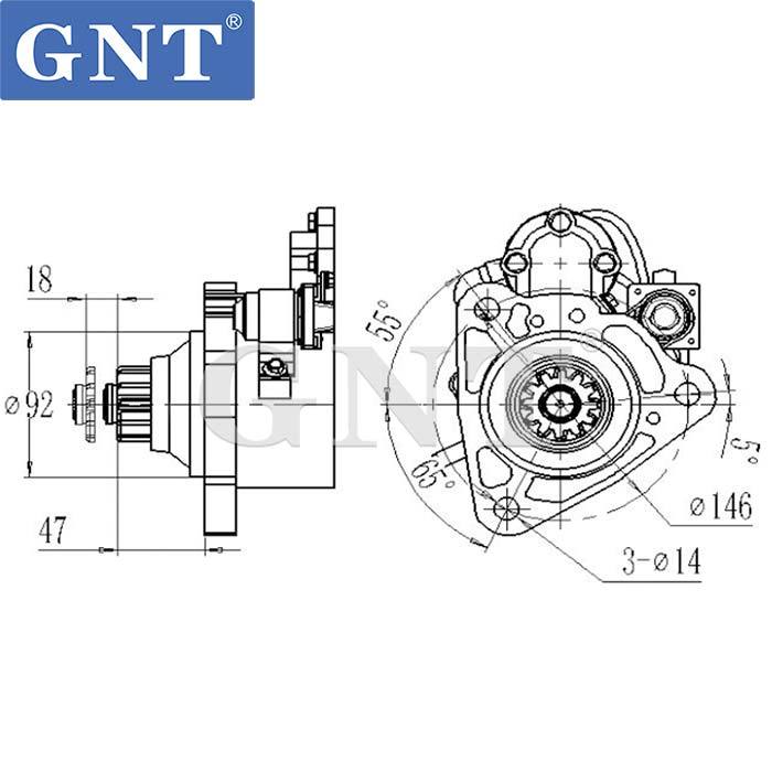 BENZ TRUCK Starter Engine 0001241128, 0001330011, 00013300200, 001330050, 0001330502, 115840, 115885, 113609, C4959901