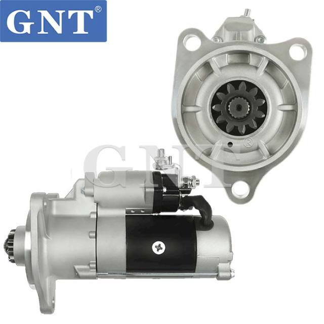 24V 11T Starter compatible with HINO 3KC1 K13C P11C Engine 03656020025 03656020026 03656020028 03656020042 03656020044 03656020045