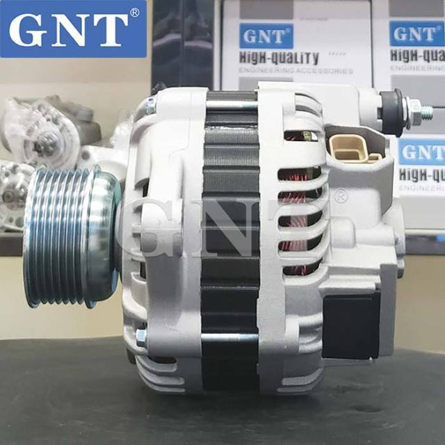 24V 80A Alternator compatible with ISUZU 4JJ1 Engine 2506153 LR280707 LR280707B LR280707C LR280708 LR280708B LR280708C A004TR7291 A4TR7291