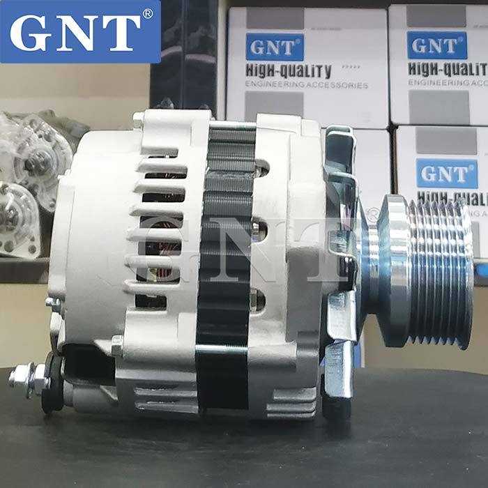 24V 50A Alternator compatible with ISUZU 4HF1 4HK1 Engine 2506151 LR250707 LR250707C LR250707E LR250708 LR250708B LR250708E CAL20610