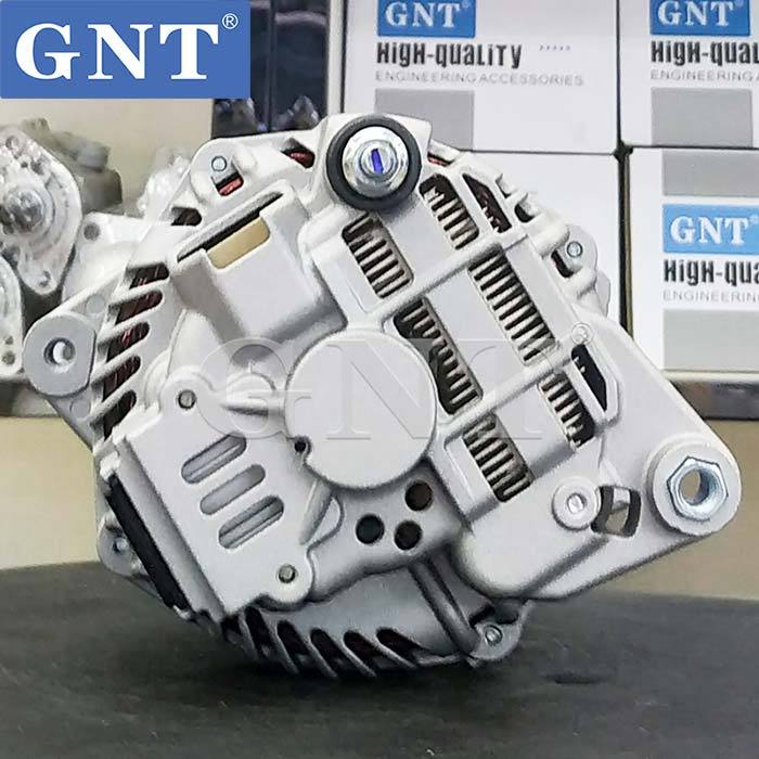 24V 80A Alternator compatible with ISUZU 4JJ1 Engine 2506153 LR280707 LR280707B LR280707C LR280708 LR280708B LR280708C A004TR7291 A4TR7291