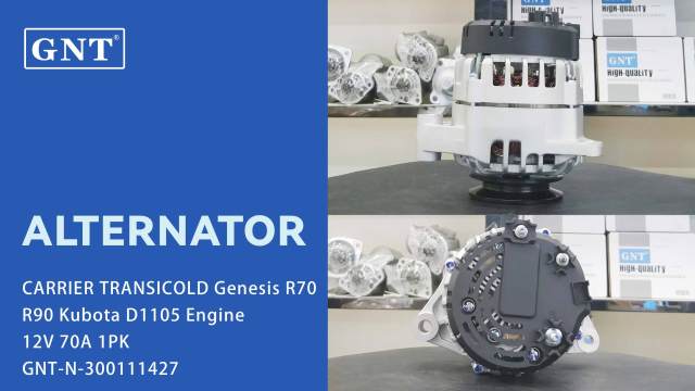 12V 70A Alternator compatible with CARRIER R70 R90 Engine 300111407 300111407RB 300111427 A1738B JFZ1738B 4702615 SG7S062 CAL15588AS