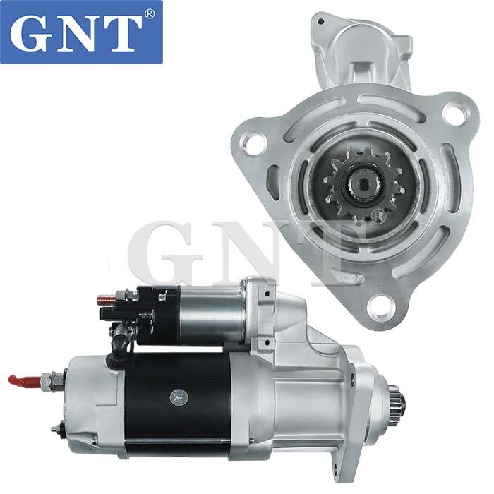 24V 12T Starter compatible with CUMMINS ISC8.3 Engine 80223708 1068552 3102767 3675296RX 3675297RX 5256414 8200086 8300014 8200043