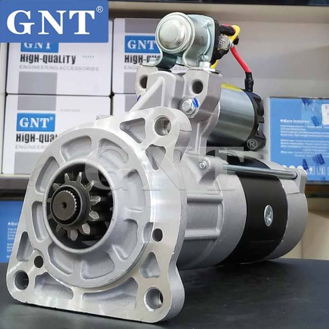 24V 11T Starter compatible with FORD Cargo Engine M009T64671 M9T64671 6C4611000CA T186001 STM6672WA 300N10847Z STM6672