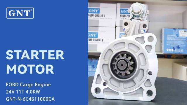 24V 11T Starter compatible with FORD Cargo Engine M009T64671 M9T64671 6C4611000CA T186001 STM6672WA 300N10847Z STM6672