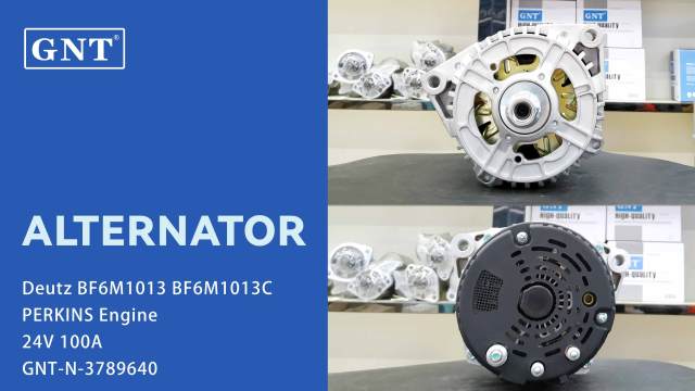 24V 100A Alternator compatible with Deutz BF6M1013 Engine 11203102 11203502 11203694 11203702 11203778 11204244 11204255 11204258 11204259