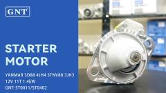 12V 11T YANMAR 4TNE88 Starter motor 12924277010, 12924277050, 12960877010, 12960877011, 12969877010, 42960877010, 47100877010