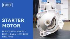 12V 9T Starter compatible with DEUTZ TCD2013 Engine AZF4286 AZF4309 AZF4343 AZF4514 IS1254 8EA737629001 8EA737755001 LRS1603 LRS01603