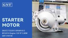 12V 9T Starter compatible with DEUTZ BF6L913 Engine 01180928 01180928KZ 01181976 01182233 01182233KZ 01182925 01183120 01183235 01183712