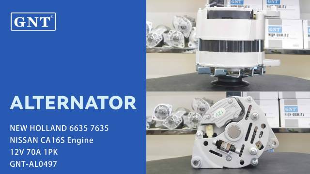 12V 70A Alternator compatible with CASE 4200 Engine 0120489289 0120489290 0120489304 0120489305 0120489345 0120489509 0120489536 0120489594
