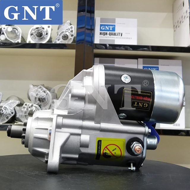 24V 10T Starter compatible with KOMATSU 6D102 WA250 Engine 6731812530 6731816510 6733816510 6733826510 3575248RX 3675248 3675248RX 3675758RX